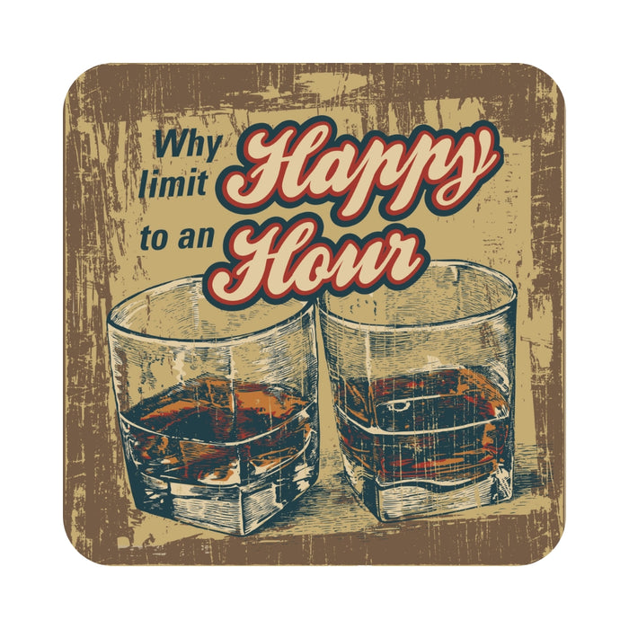 Whiskey Quotes Wooden Coasters