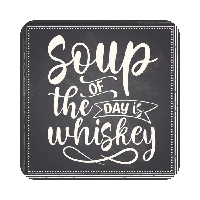 Whiskey Quotes Wooden Coasters