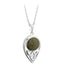 Connemara Marble (Sterling Silver) Trinity Knot Pendant