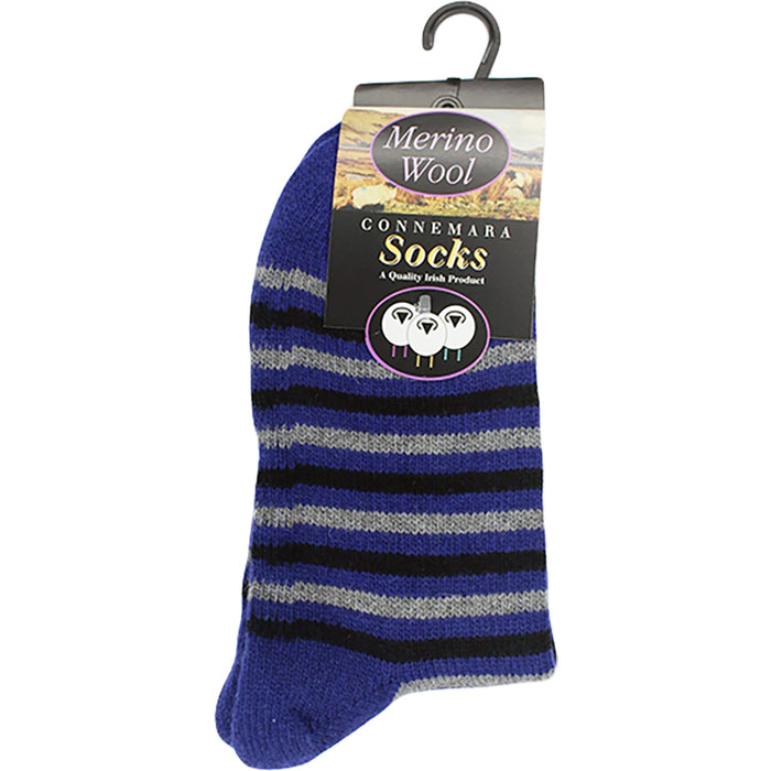 Connemara Merino Striped Sock