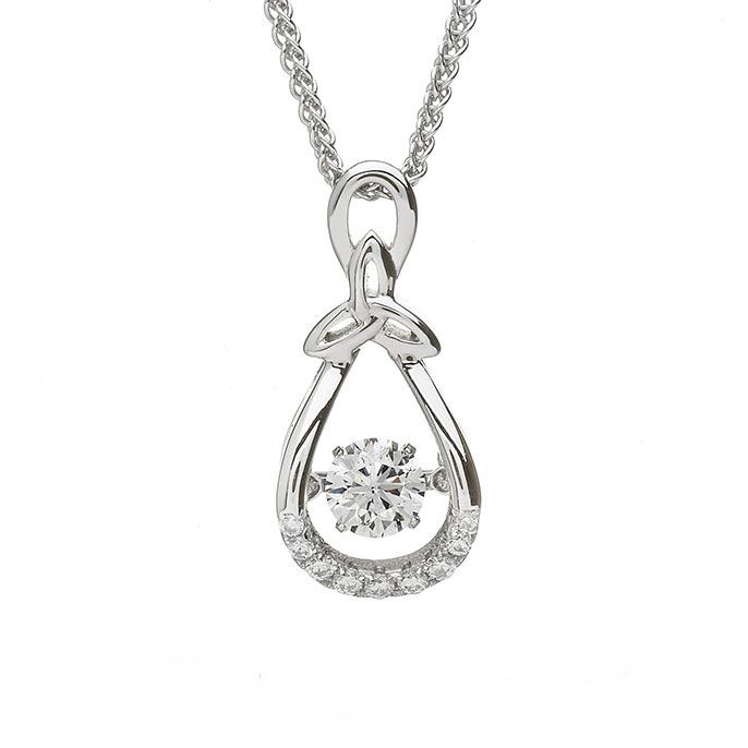 damhsa dancing stone trinity bow pendant by boru