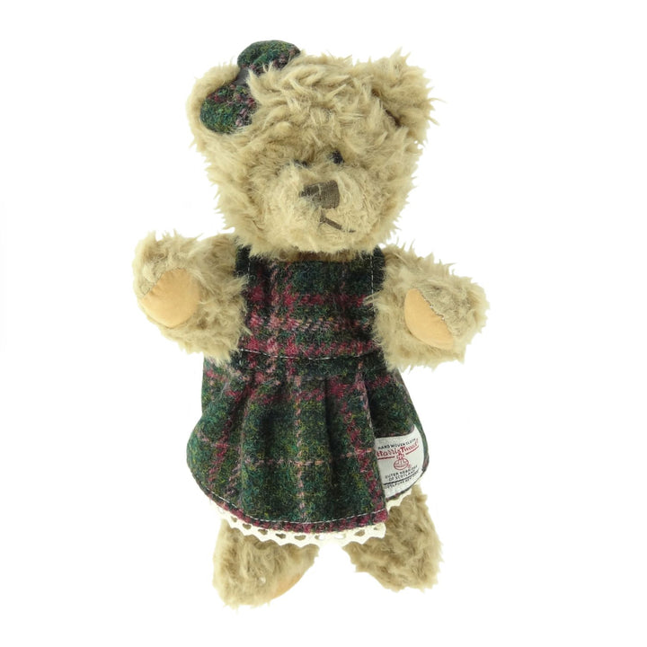 Girl Teddy Bear with Harris Tweed® Clothing