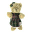 Girl Teddy Bear with Harris Tweed® Clothing