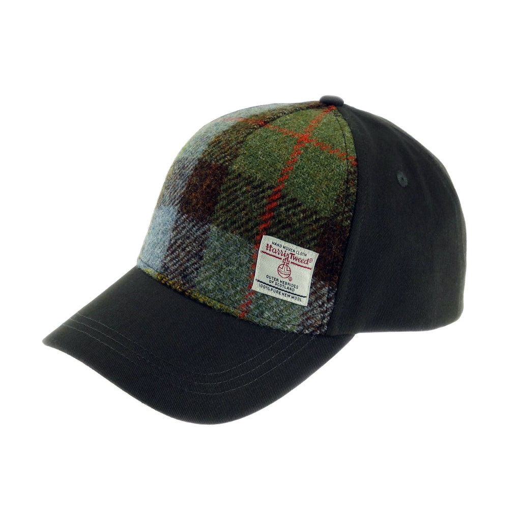 Harris Tweed Unisex Baseball Cap | The Celtic Ranch display picture 1