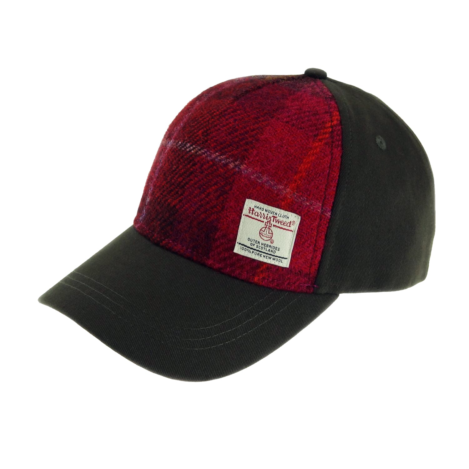 Harris Tweed Unisex Baseball Cap The Celtic Ranch