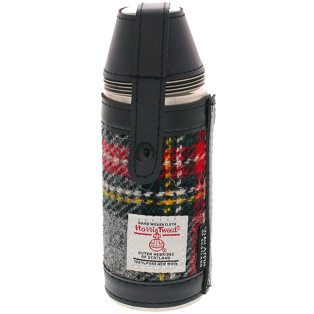 Hunting Flask with Harris Tweed®