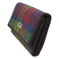 side view of large harris tweed hand purse color 46 by glen appin