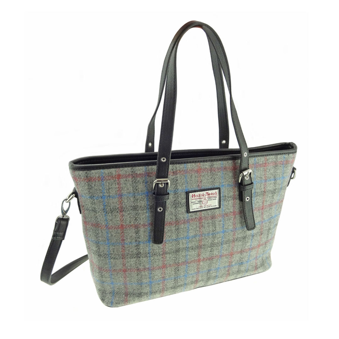 Large Tote Bag 'Spey' with Harris Tweed®