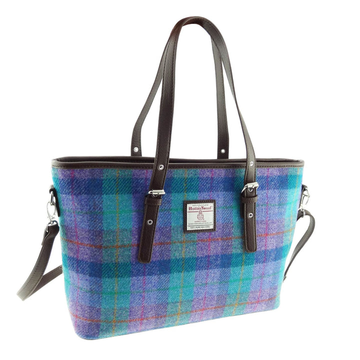 Large Tote Bag 'Spey' with Harris Tweed®