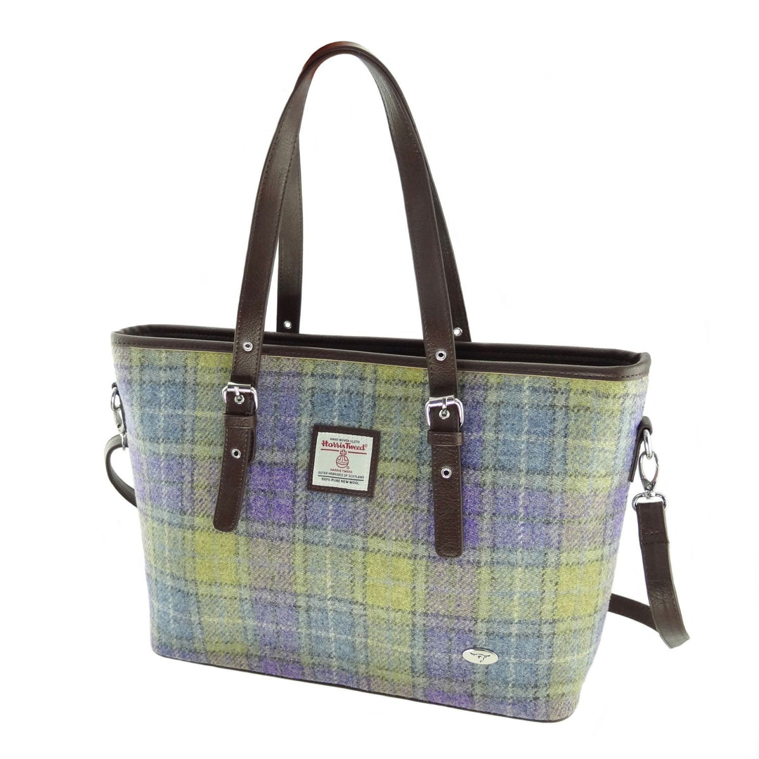 Large Tote Bag 'Spey' with Harris Tweed®