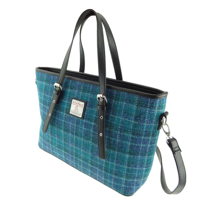 Large Tote Bag 'Spey' with Harris Tweed®