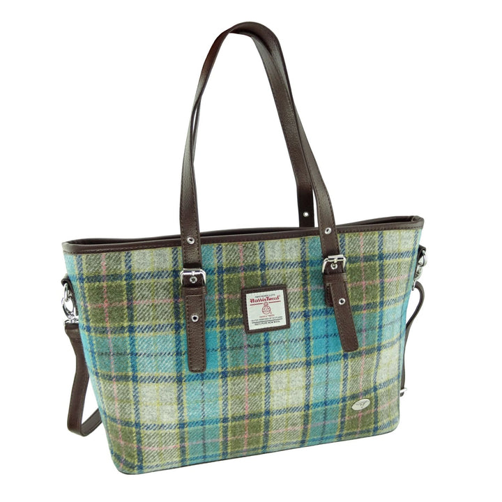 Large Tote Bag 'Spey' with Harris Tweed®