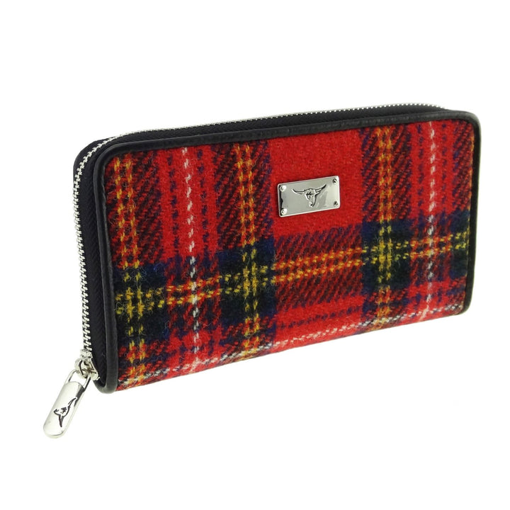 Long Zip Purse 'Staffa' with Harris Tweed®