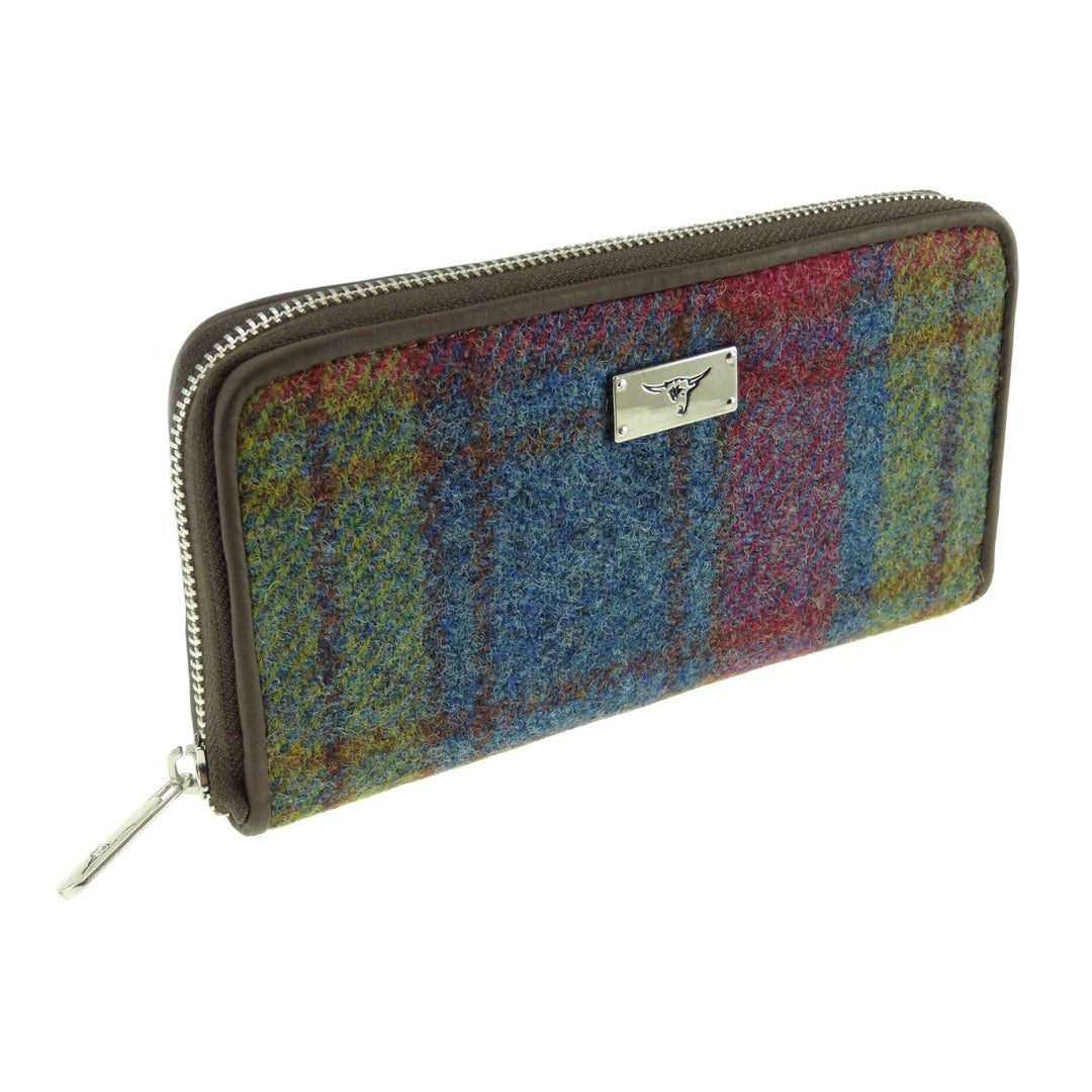 Long Zip Purse 'Staffa' with Harris Tweed®