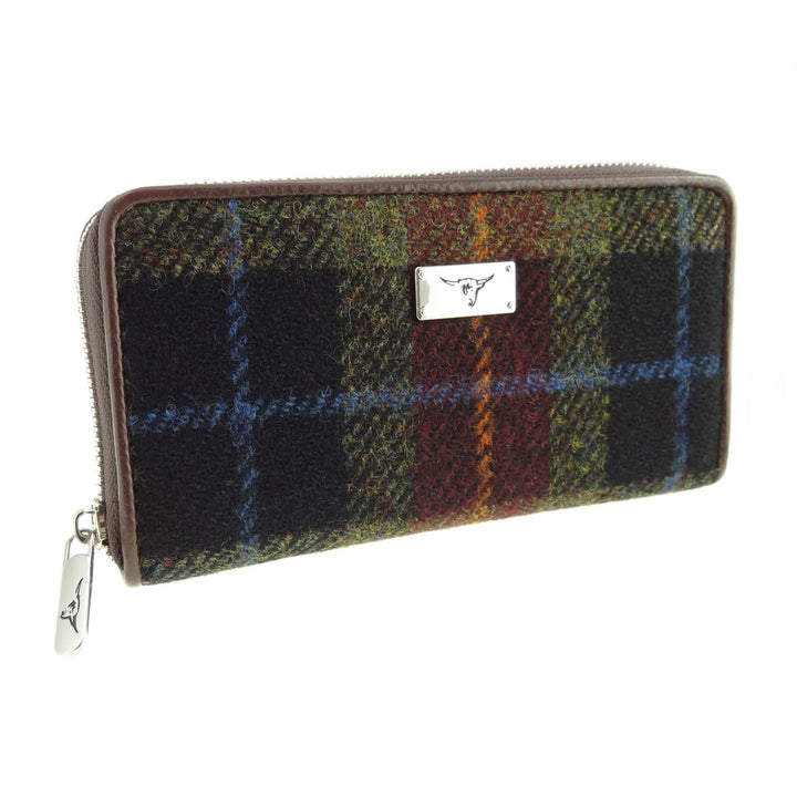 Long Zip Purse 'Staffa' with Harris Tweed®