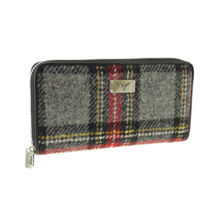 Long Zip Purse 'Staffa' with Harris Tweed®