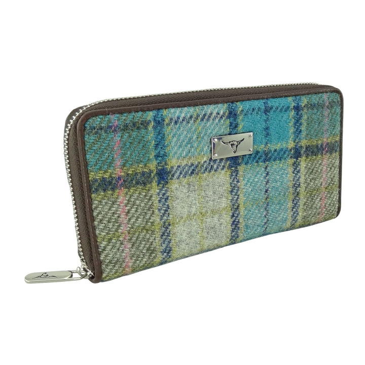 Long Zip Purse 'Staffa' with Harris Tweed®