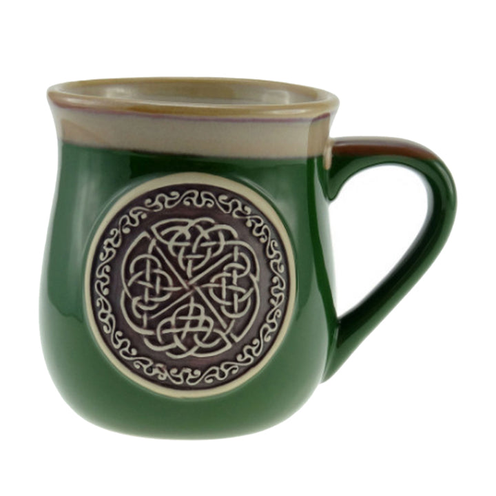 Stoneware Mug with Celtic Circle