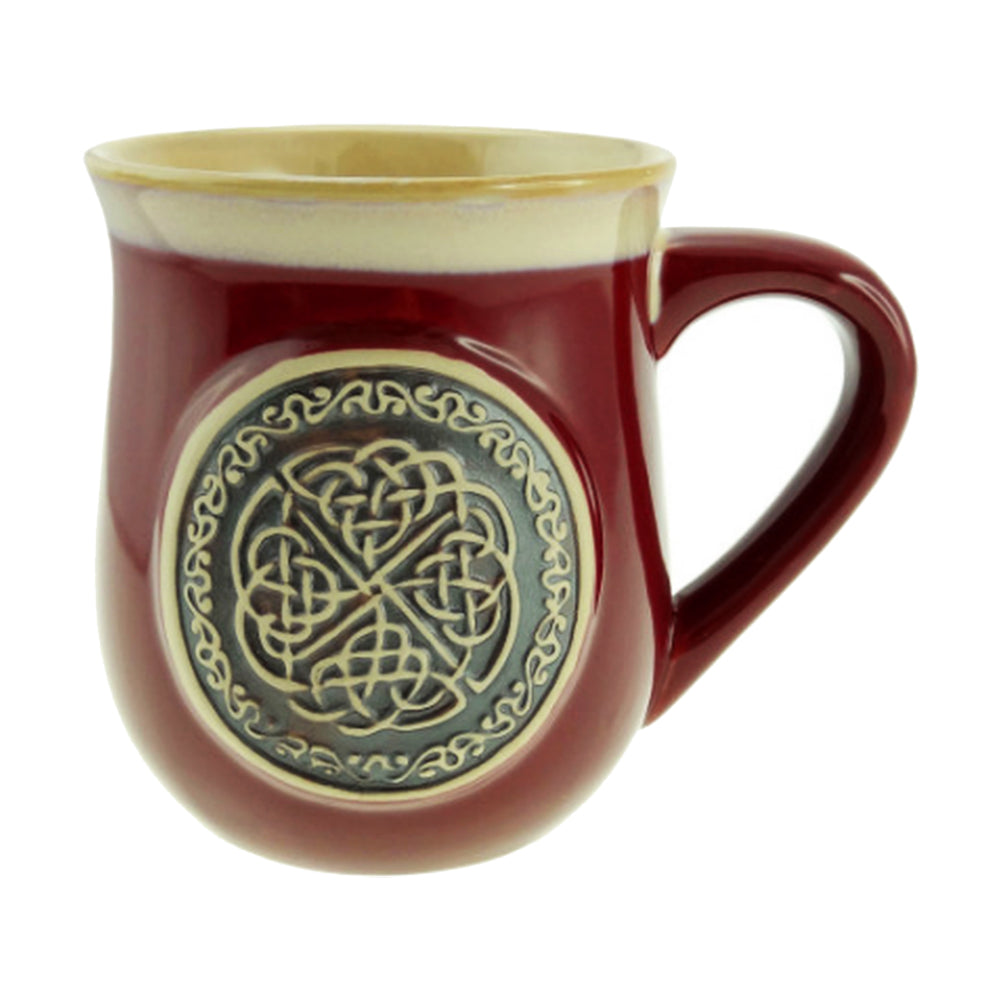 Stoneware Mug with Celtic Circle