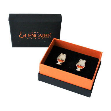 glencairn whiskey glass cufflinks with gift box