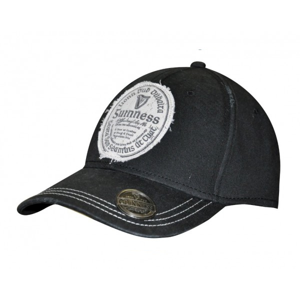front of bottle opener cap hat by guinness