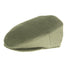 green vintage linen cap by hanna hats of donegal