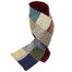 Patchwork Tweed Scarf with Corduroy