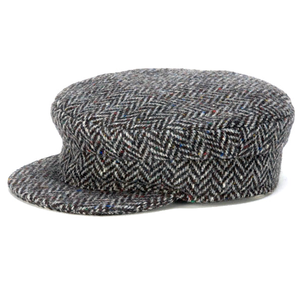 traditional wool skipper cap by hanna hats of donegal