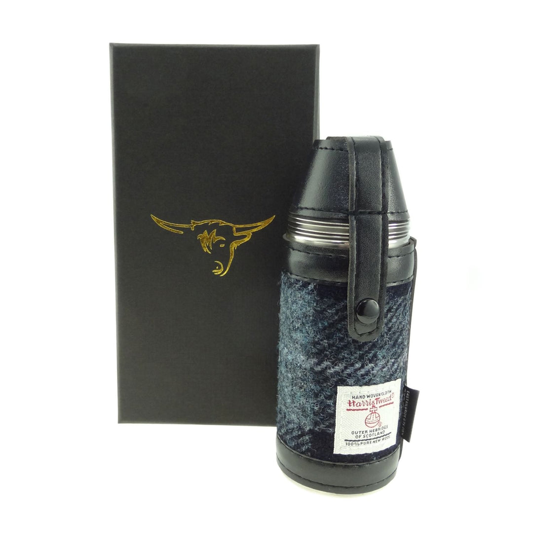 Hunting Flask with Harris Tweed®