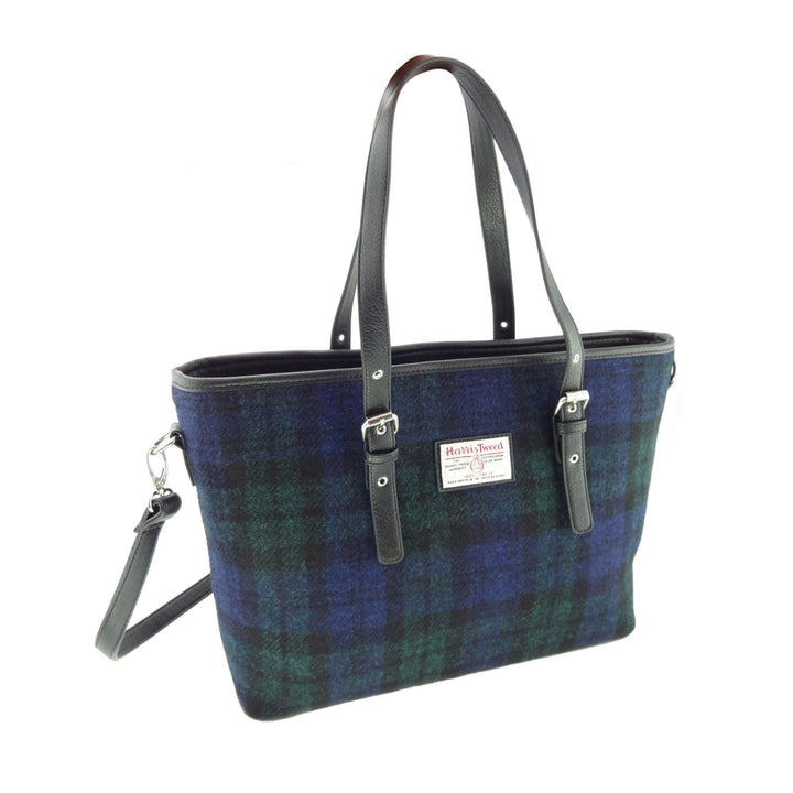 Large Tote Bag 'Spey' with Harris Tweed®