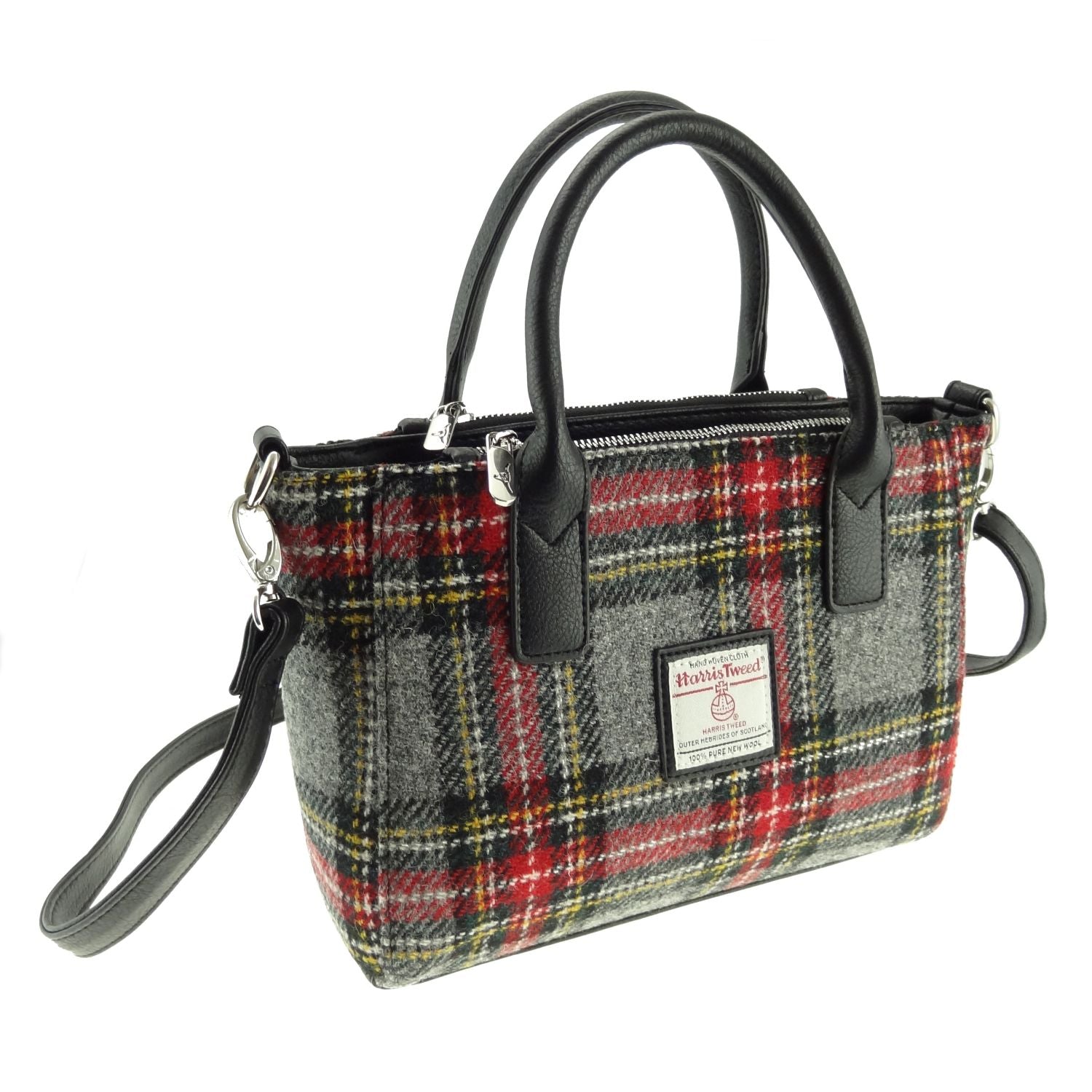 Harris Tweed® 'Brora' Small Tote Bag – Authentic Scottish Wool