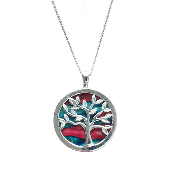 Heathergems Silver Tree of Life Pendant (SP437)