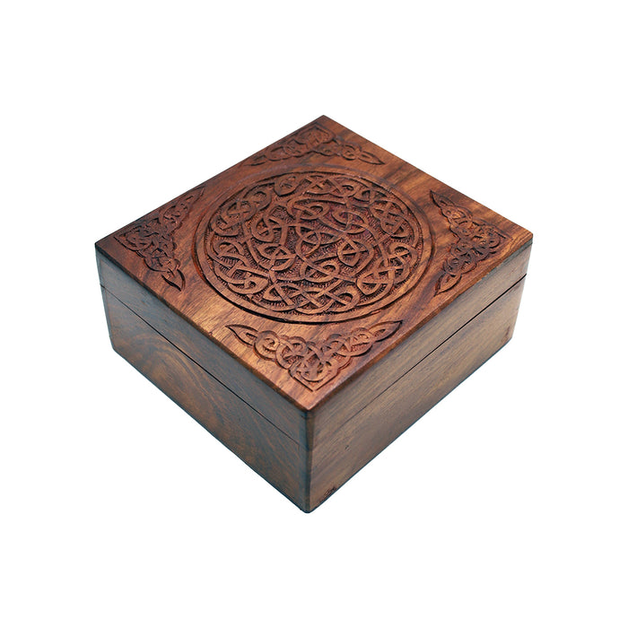 Shisham Wood Celtic Box