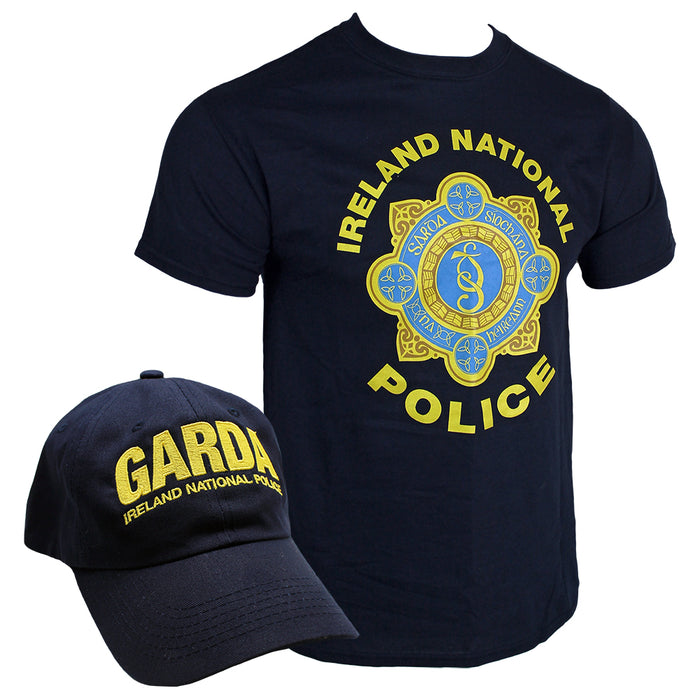 Ireland National Police Hat & T-Shirt Combo