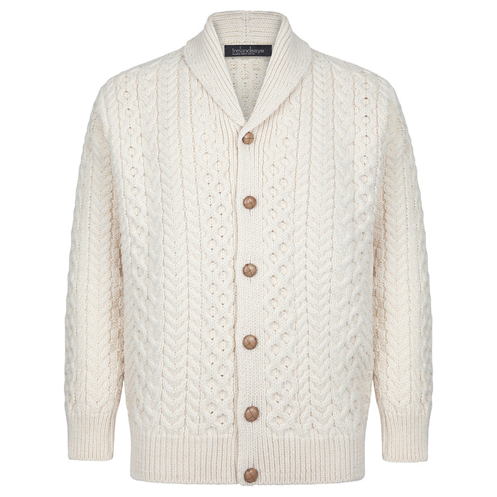 Men's Knitted 'Woodford" Aran Cardigan