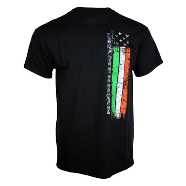 front of irish american t-shirt
