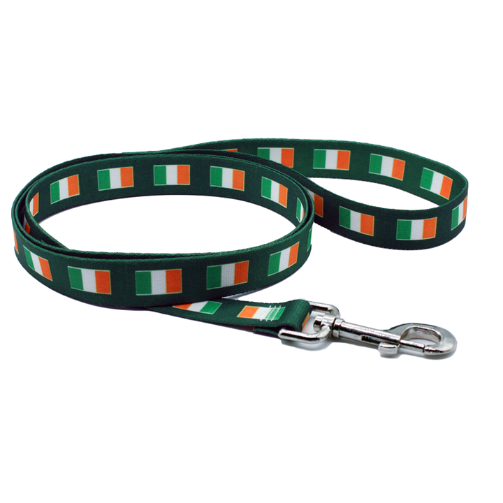 irish flag dog leash by burke and hogan