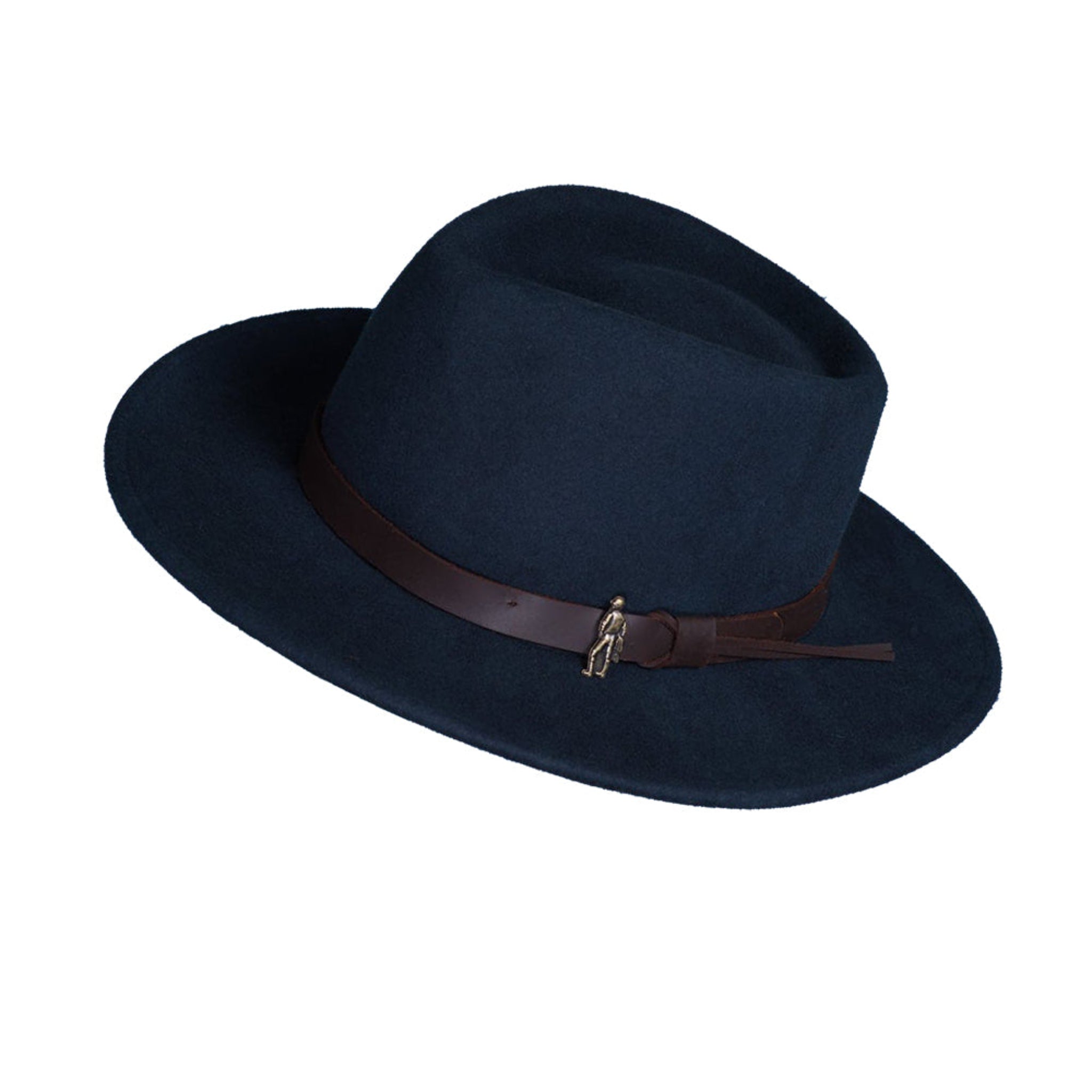 Black Boston Wool Wide Brim Hat | The Celtic Ranch