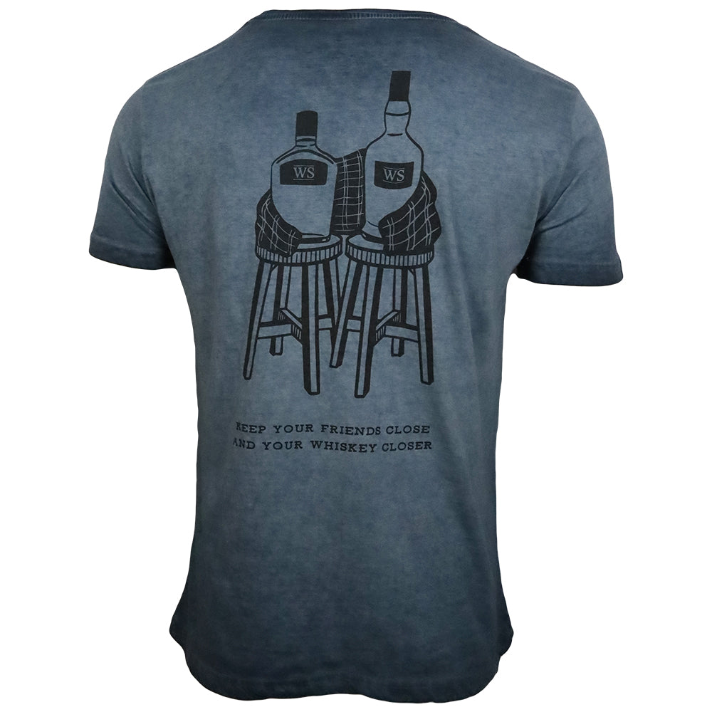 CLEARANCE - Keep Your Friends Close, Whiskey Closer T-Shirt