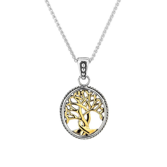 10k gold tree of life pendant by keith jack