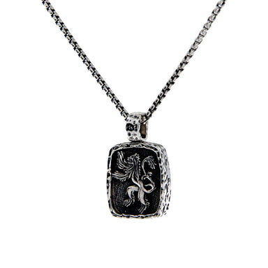 sterling silver lion rampant pendant by keith jack