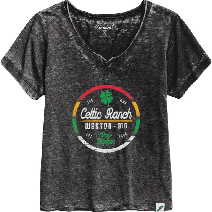 CLEARANCE - Women's Loose Fit V-Neck (The Rolodexed)