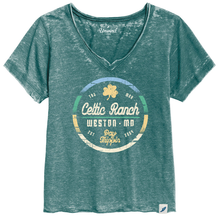 Women's Loose Fit V-Neck (The Rolodexed)
