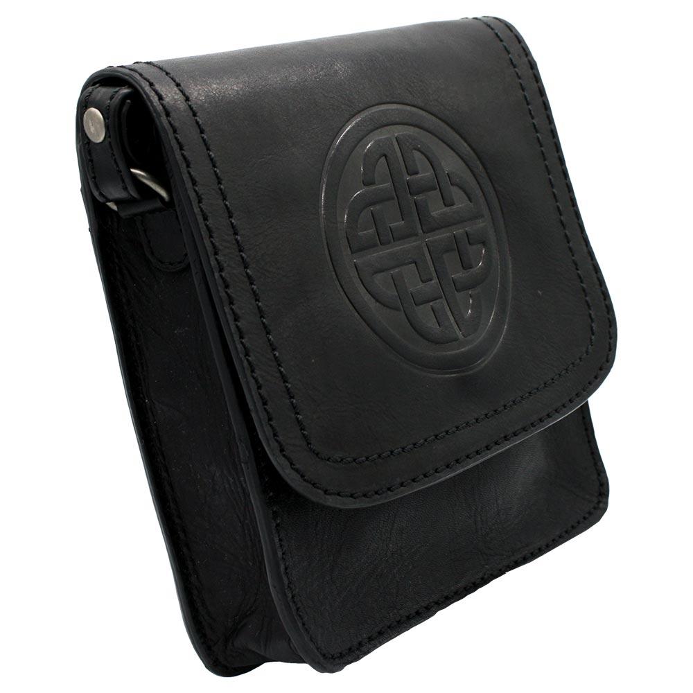 morrigan ladies leather bag black by lee river