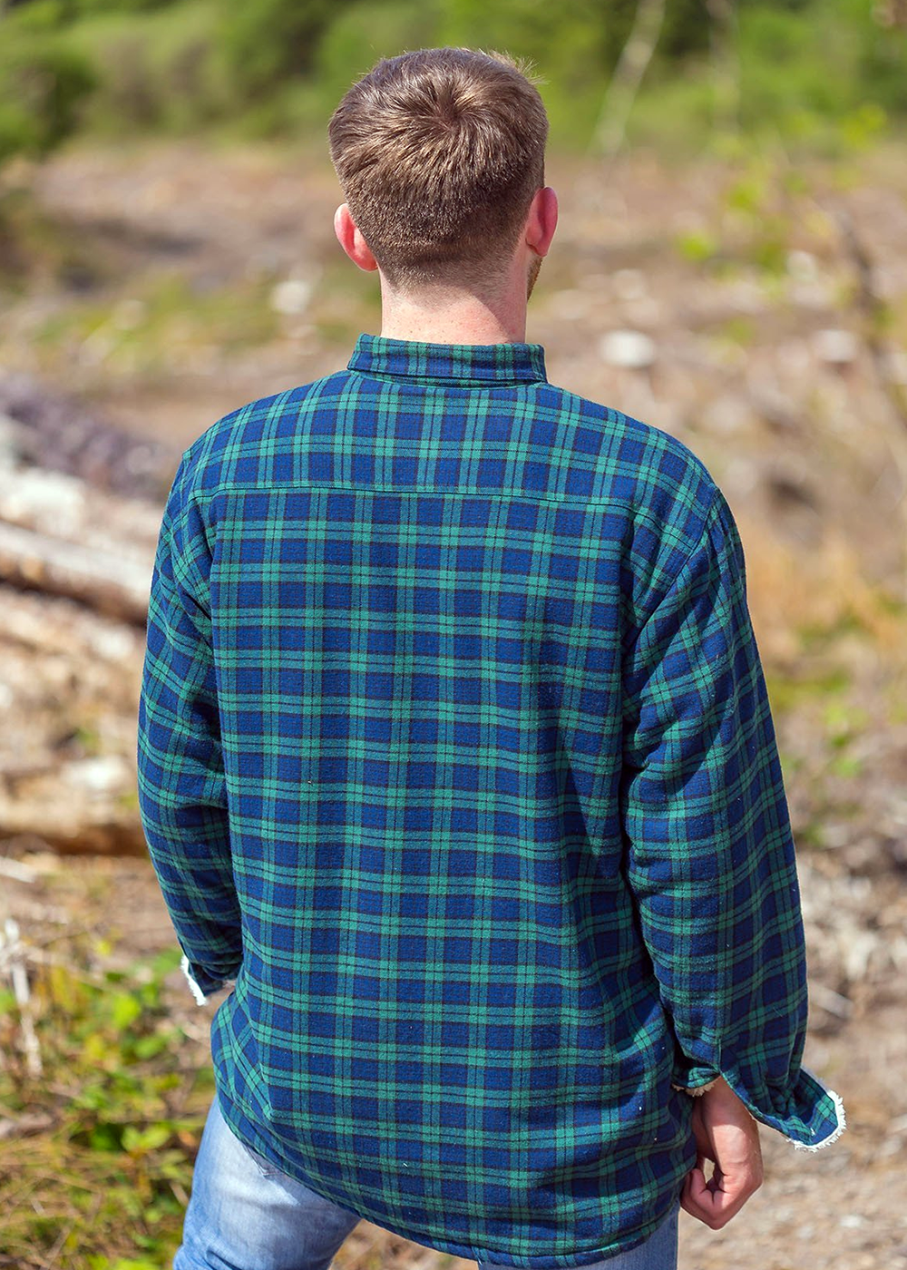 lee valley fleece lined flannel shirt