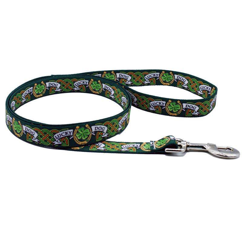 lucky dog leash by burke and hogan