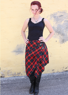 Celtic Ranchwear Tartan Pocket Skirt