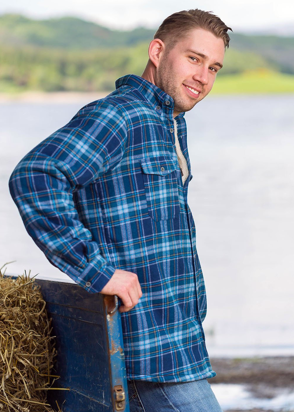 fleece lined flannel shirt