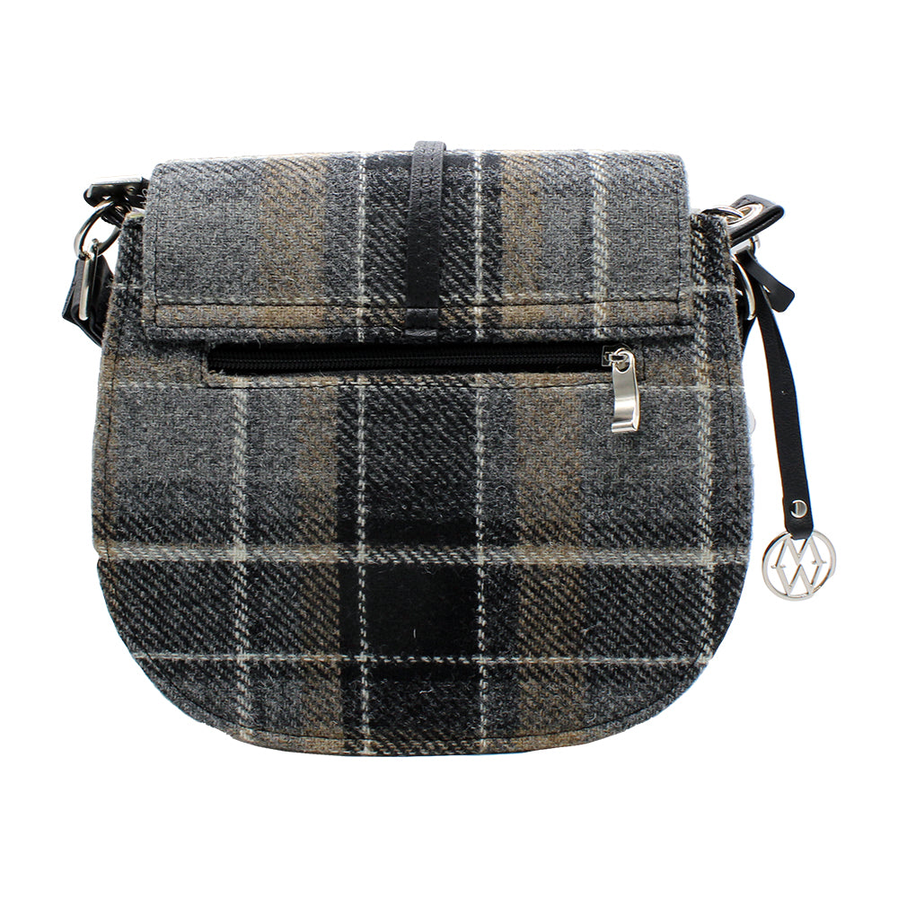 wool and leather grace bag by style 21 by mucros weavers