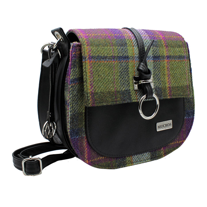 wool and leather grace bag by style 574-1 by mucros weavers